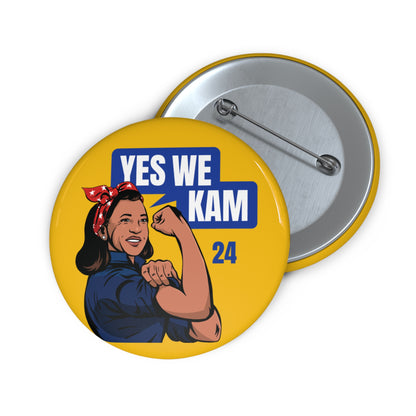 Yes We Kam Pin Buttons