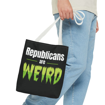 Republicans are Weird Tote Bag