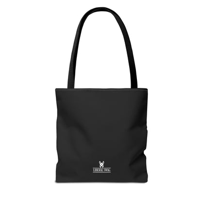 Say It To My Face Black Tote Bag