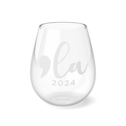 Kamala 2024 Stemless Wine Glass, 11.75oz