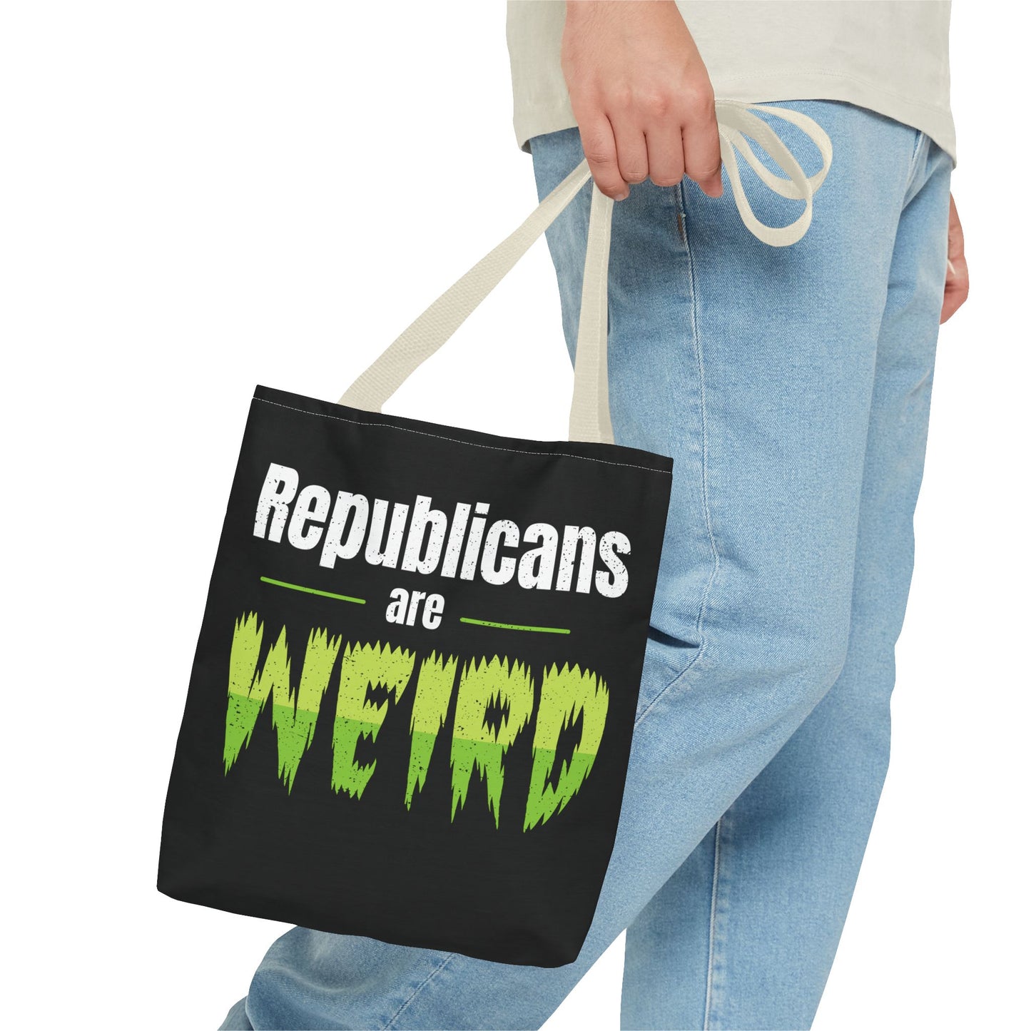 Republicans are Weird Tote Bag