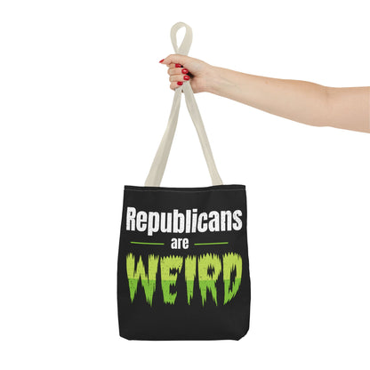 Republicans are Weird Tote Bag