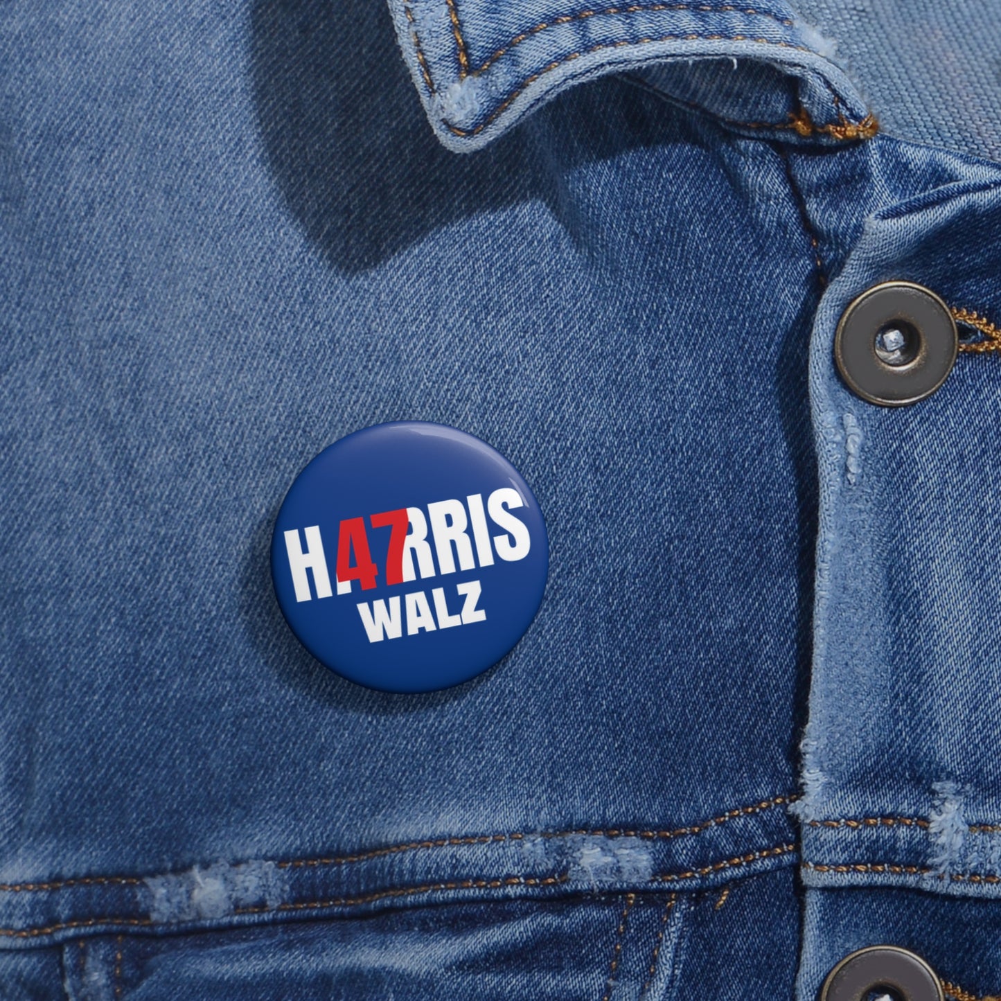 Harris 47 Pin Button