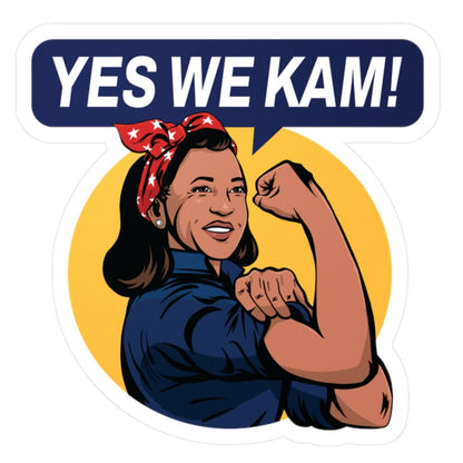 Yes We Kam Vinyl Decal