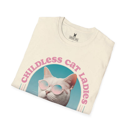 Childless Cat Ladies for Kamala - Unisex Softstyle T-Shirt