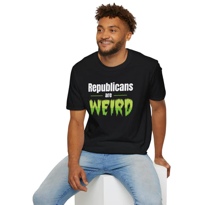 Republicans are Weird - Unisex Softstyle T-Shirt