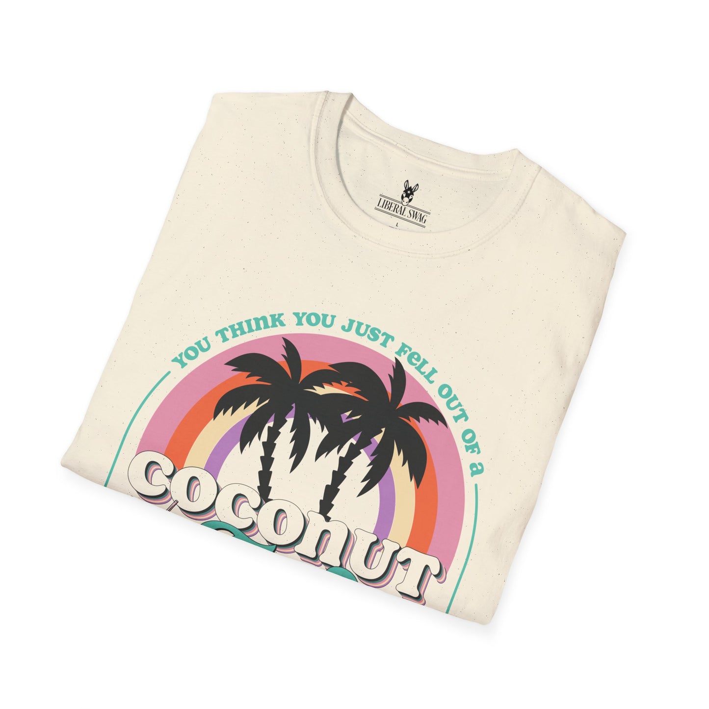 Coconut Tree - Unisex Softstyle T-Shirt