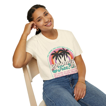 Coconut Tree - Unisex Softstyle T-Shirt