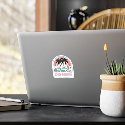 Coconut Tree Vinyl Decal