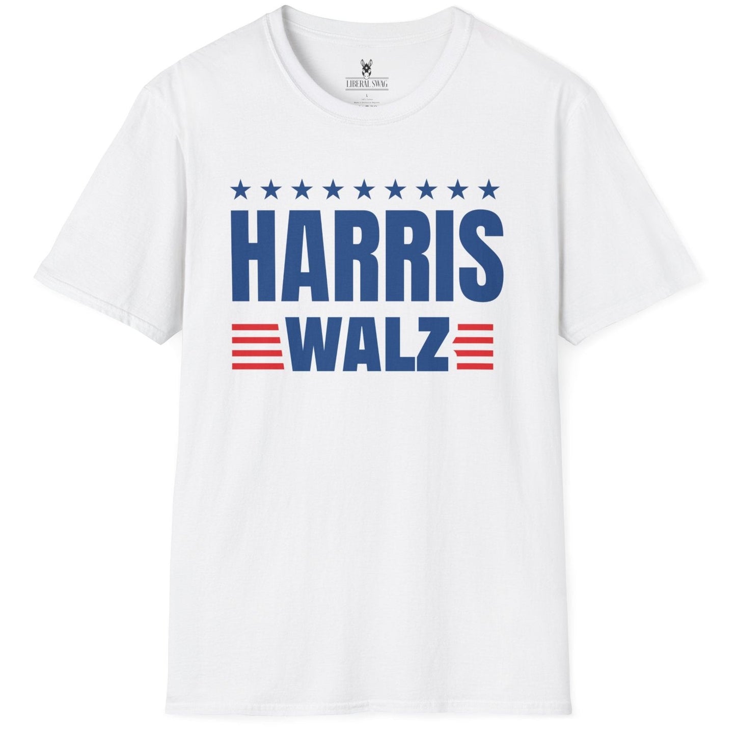 Harris Walz - White Unisex Softstyle T-Shirt