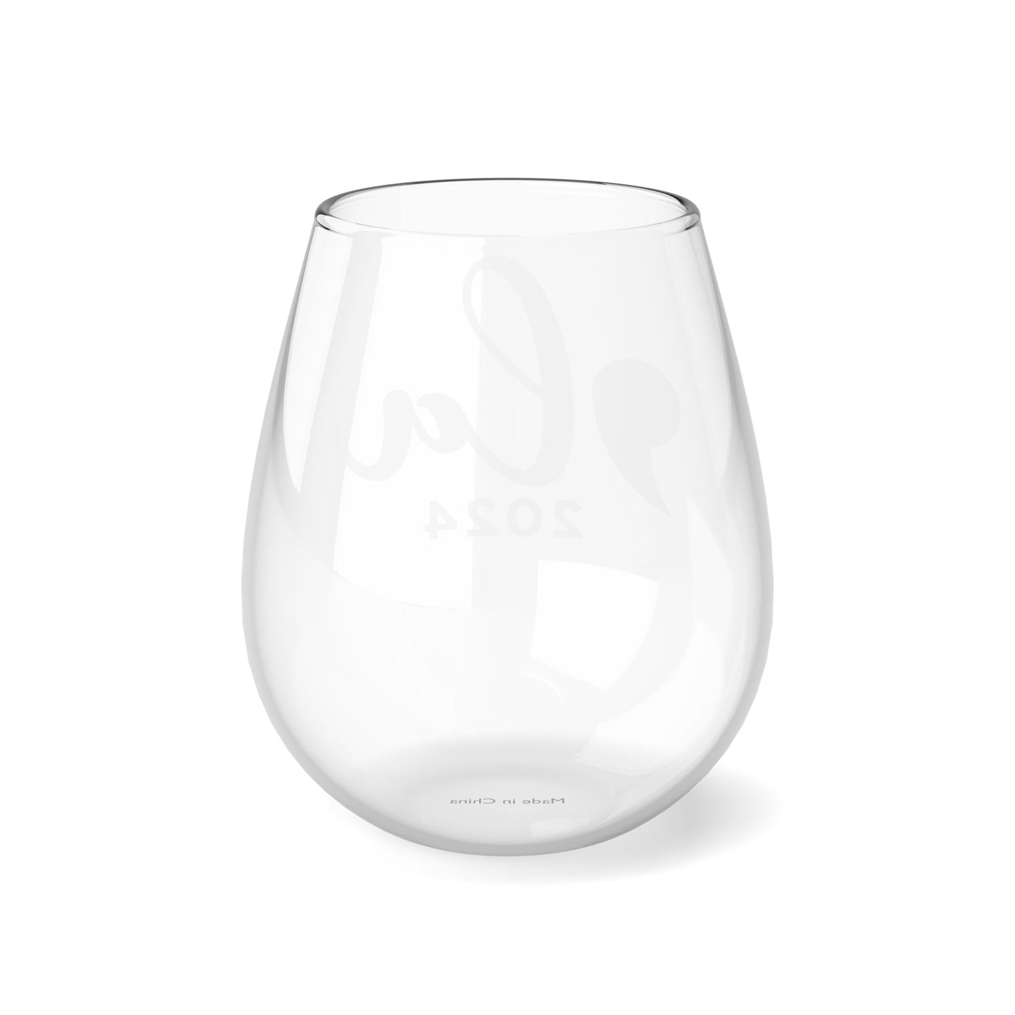 Kamala 2024 Stemless Wine Glass, 11.75oz