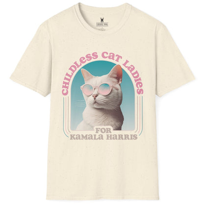 Childless Cat Ladies for Kamala - Unisex Softstyle T-Shirt