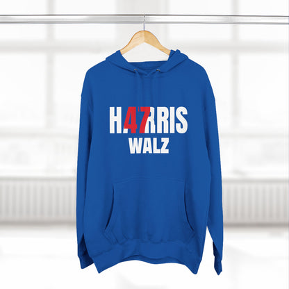 Harris Walz 47 Hoodie