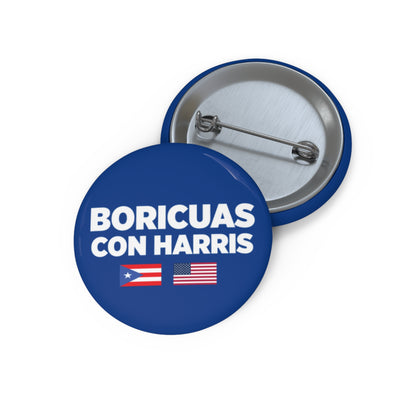 Boricuas con Harris Pin Buttons