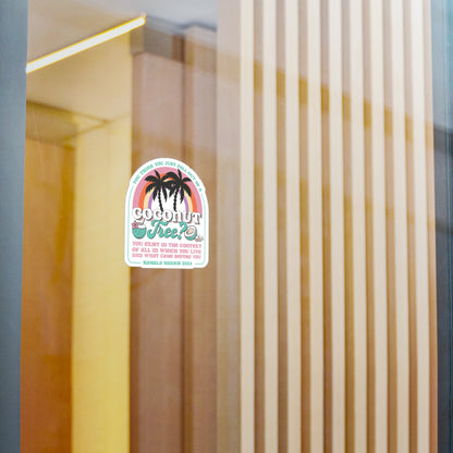 Coconut Tree Vinyl Decal