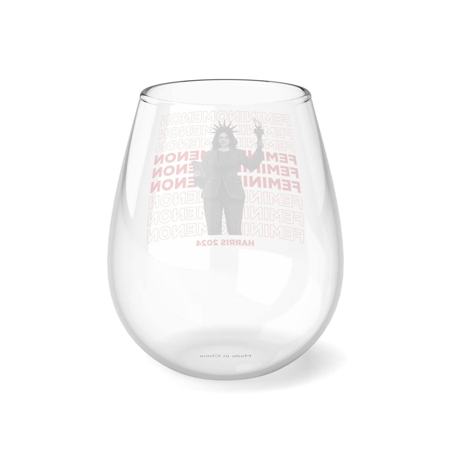 Femininomenon Stemless Wine Glass, 11.75oz