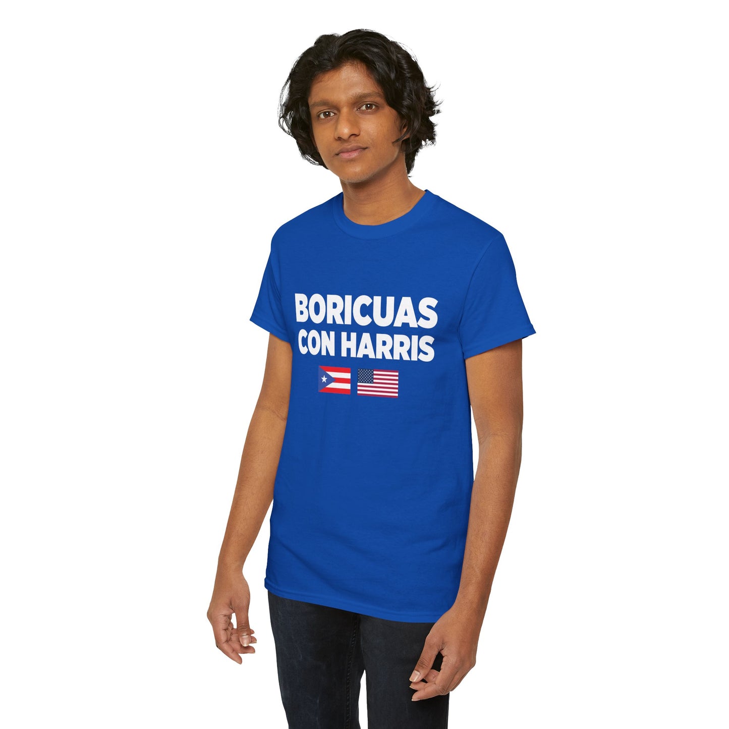 Boricuas con Harris - Unisex Softstyle T-Shirt