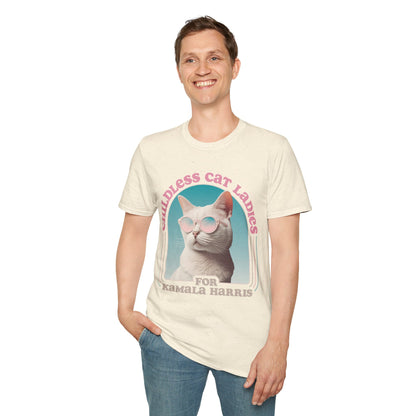 Childless Cat Ladies for Kamala - Unisex Softstyle T-Shirt