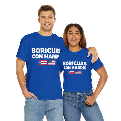 Boricuas con Harris - Unisex Softstyle T-Shirt