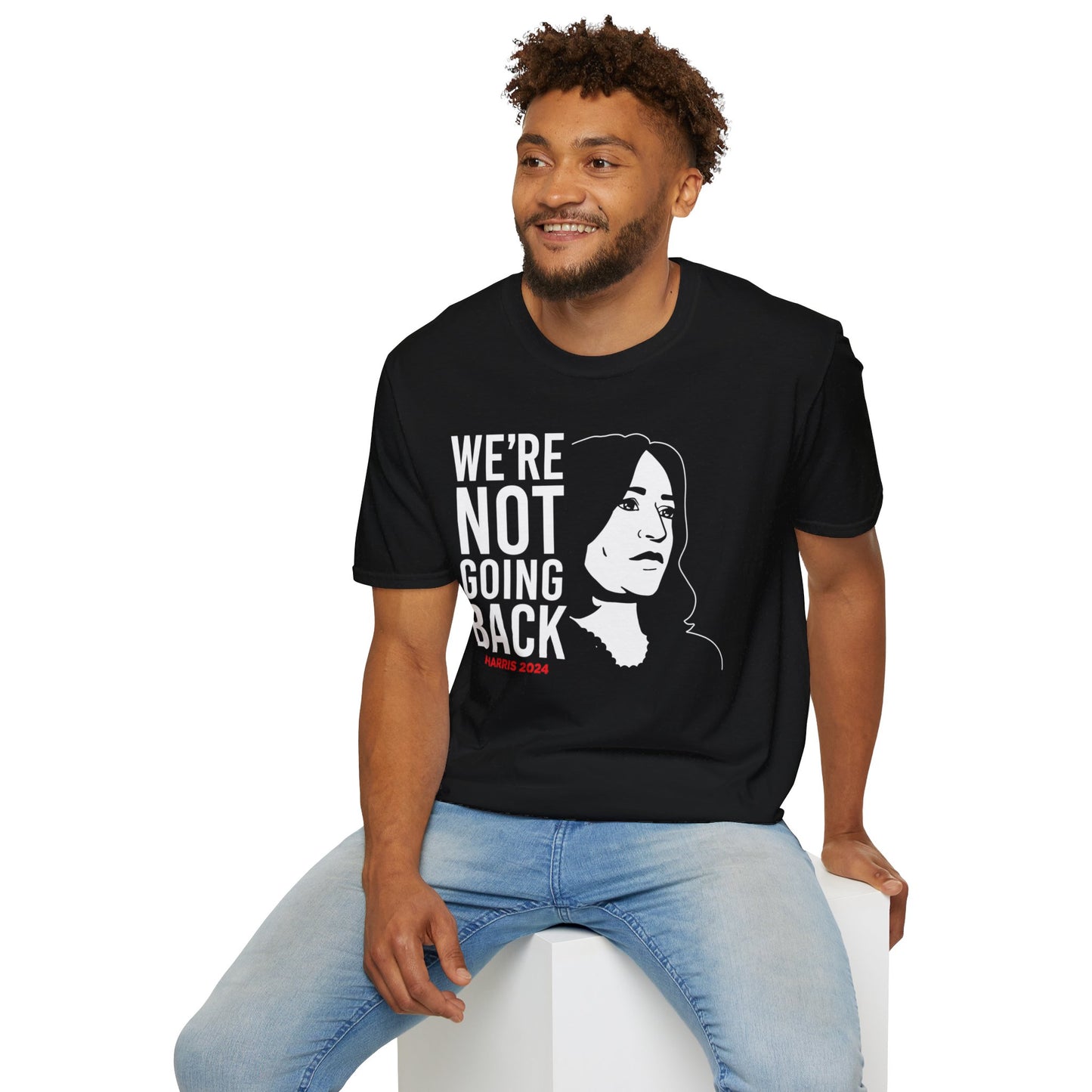 We're Not Going Back - Unisex Softstyle T-Shirt